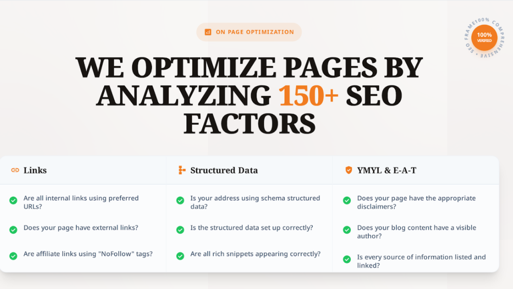 on-page optimization